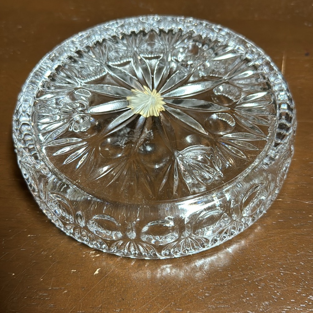 Full lead crystal princess house candle holder - Picture 3 of 4